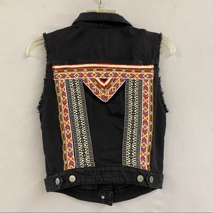 H&M Coachella Collection Festival Boho Vest